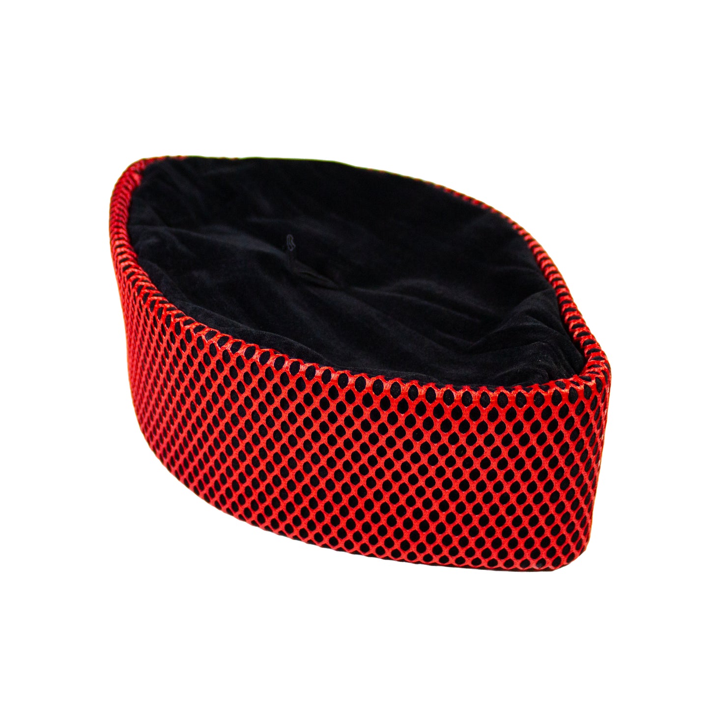 Black/Red Net Original Oga Faaji Crown