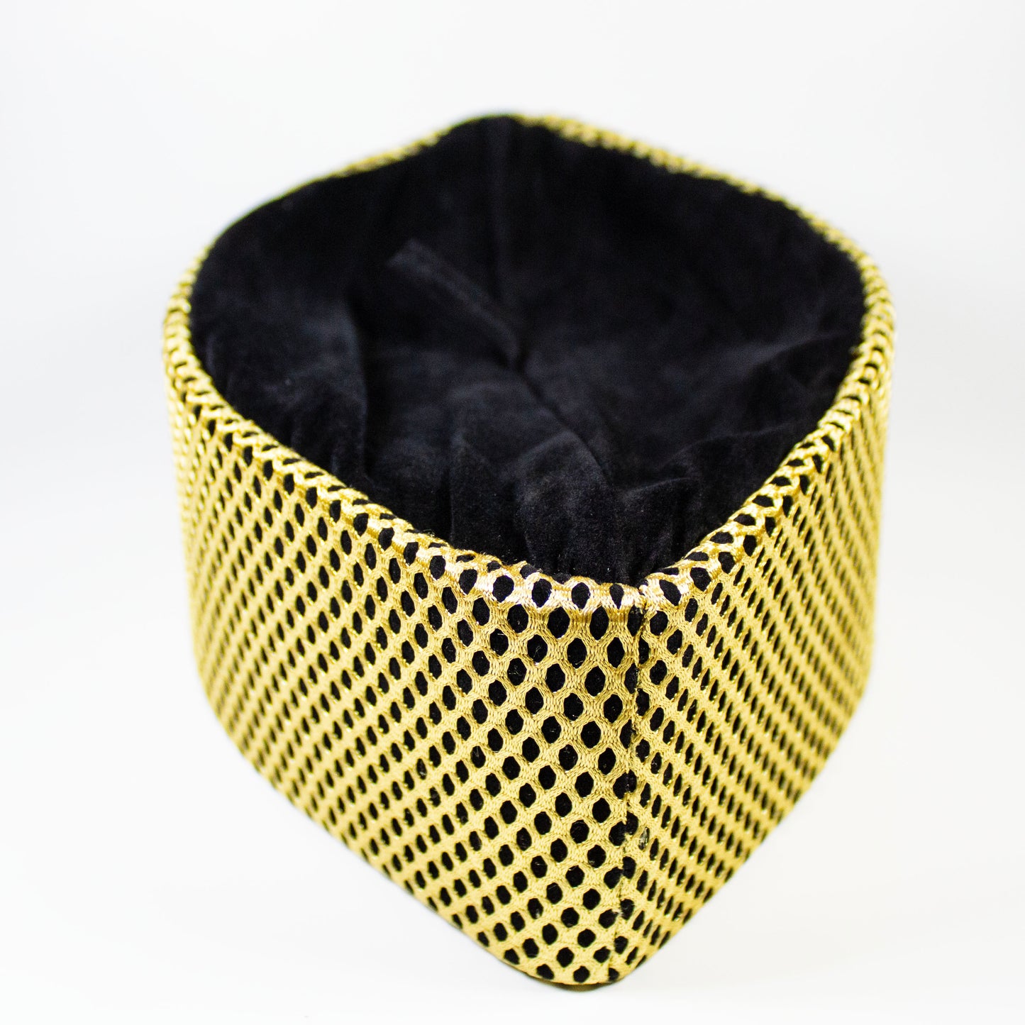 Black/Gold Net Original Oga Faaji Crown