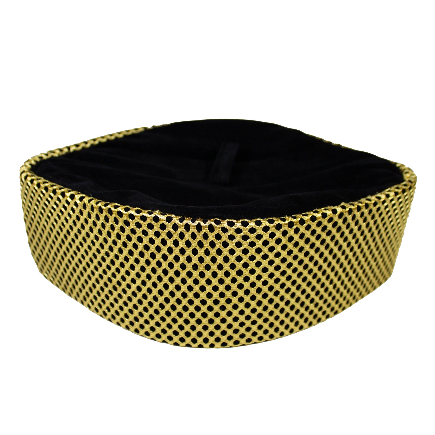 Black/Gold Net Original Oga Faaji Crown
