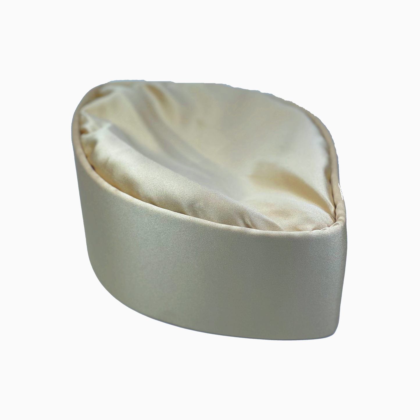 Beige Satin Original Oga Faaji Crown