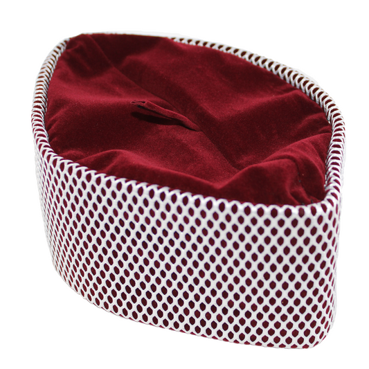 White/Burgundy Net Original Oga Faaji Crown