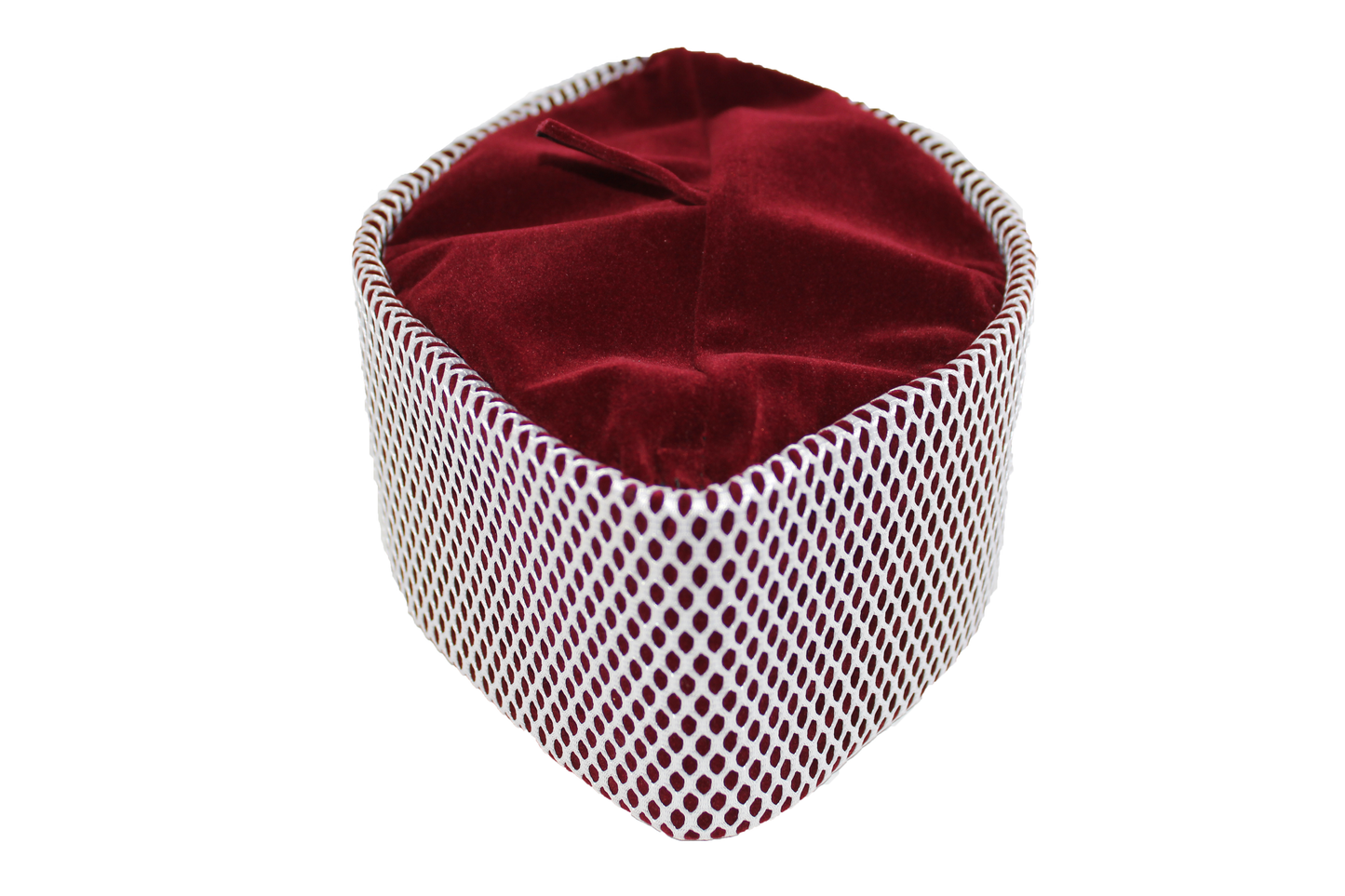 White/Burgundy Net Original Oga Faaji Crown