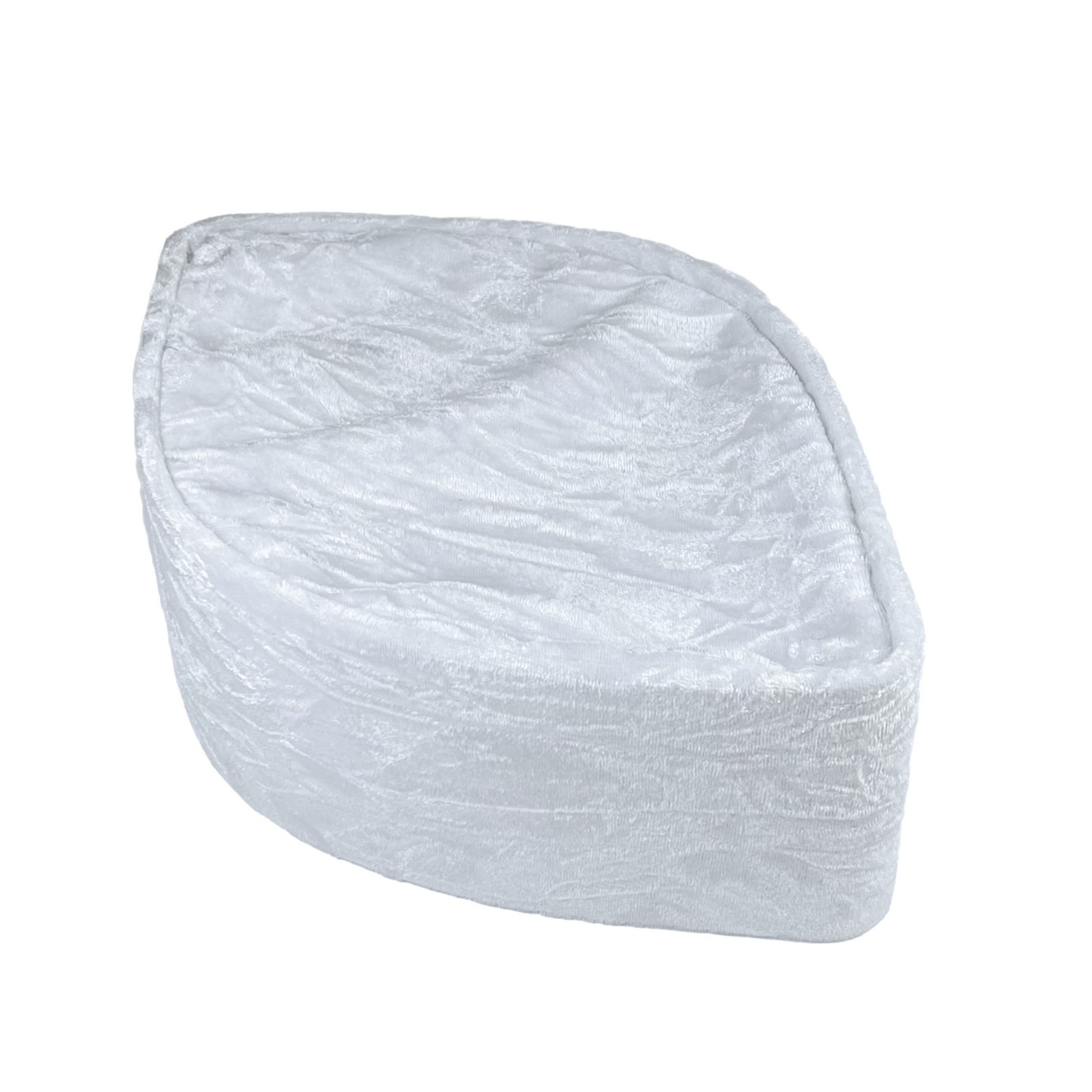 White Crush Velvet Original Oga Faaji Crown