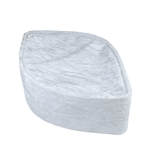 White Crush Velvet Original Oga Faaji Crown