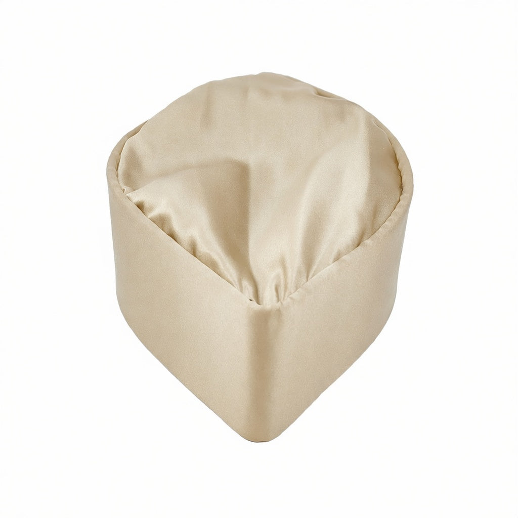 Beige Satin Original Oga Faaji Crown