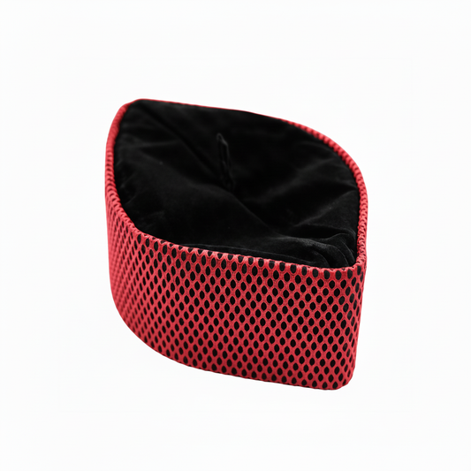 Black/Red Net Original Oga Faaji Crown