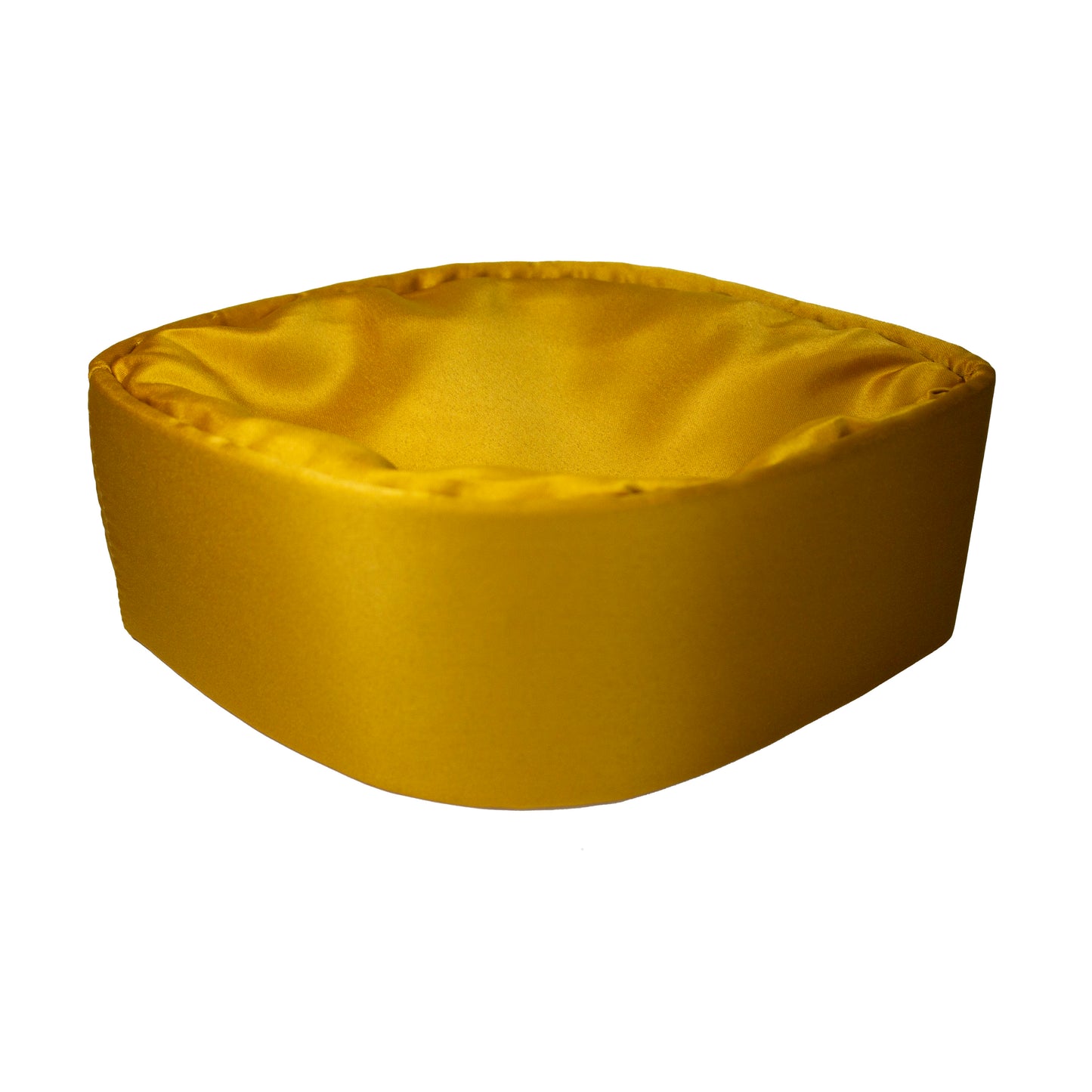 Mustard Gold Satin Original Oga Faaji Crown