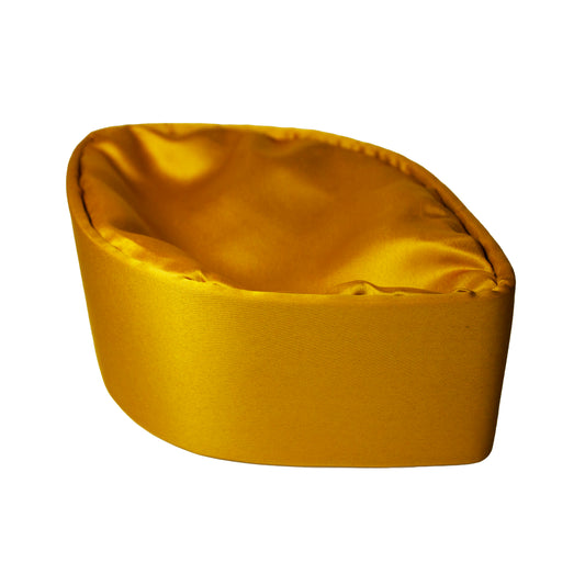 Mustard Gold Satin Original Oga Faaji Crown