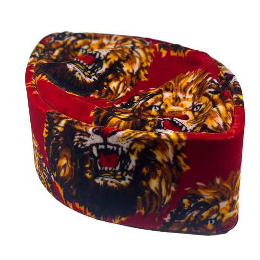 Red Isi Agu Lion Original Oga Faaji Crown