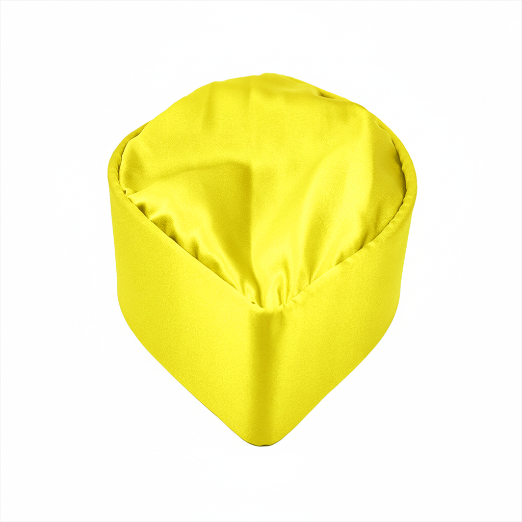 Yellow Satin Original Oga Faaji Crown